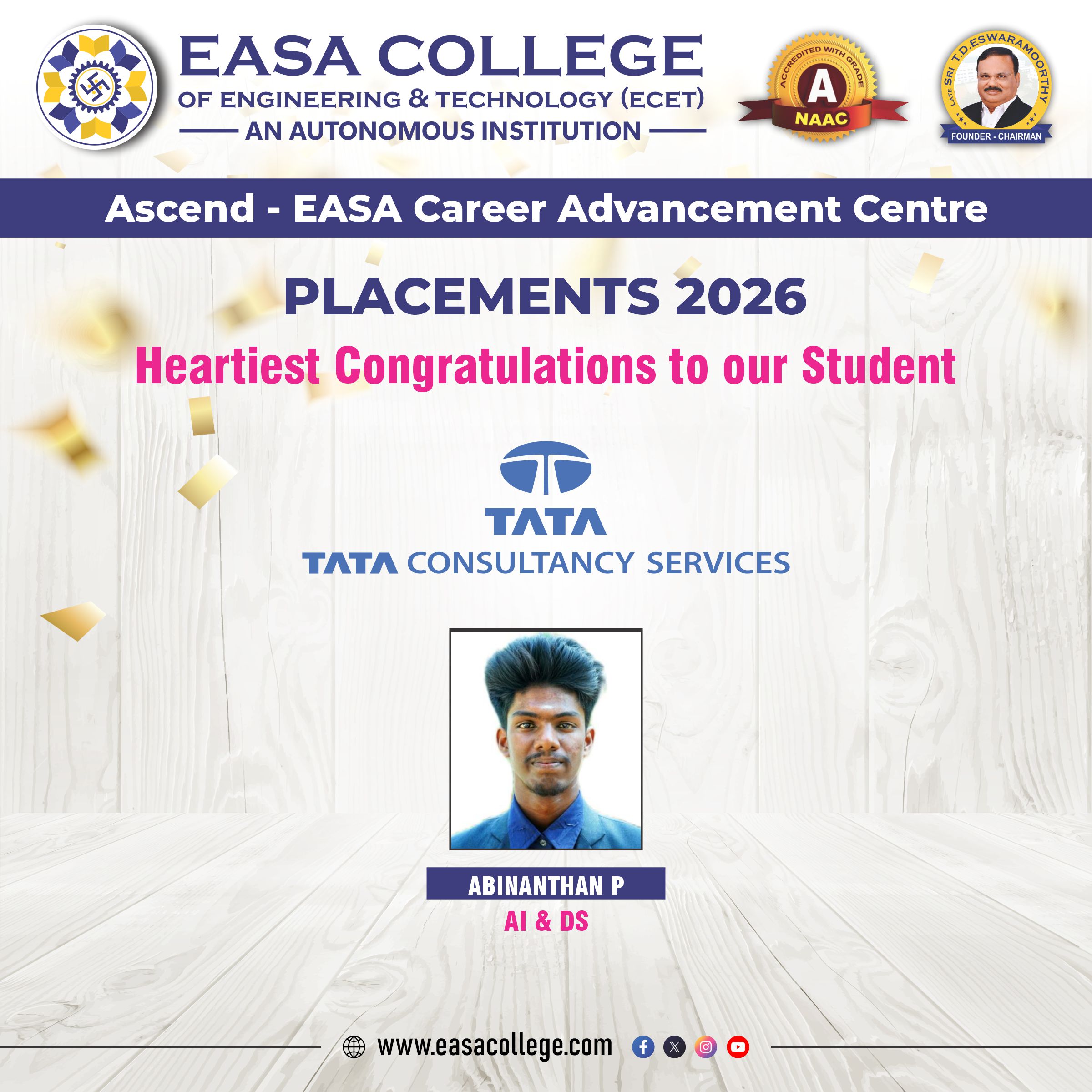 Placed Student